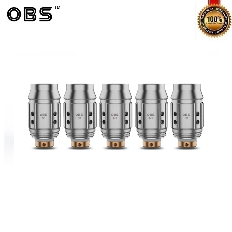 10 шт./лот оригинал OBS Cube мини сменная катушка сетка 0.6ohm атомайзер ядро N1 1.2ohm Vape для