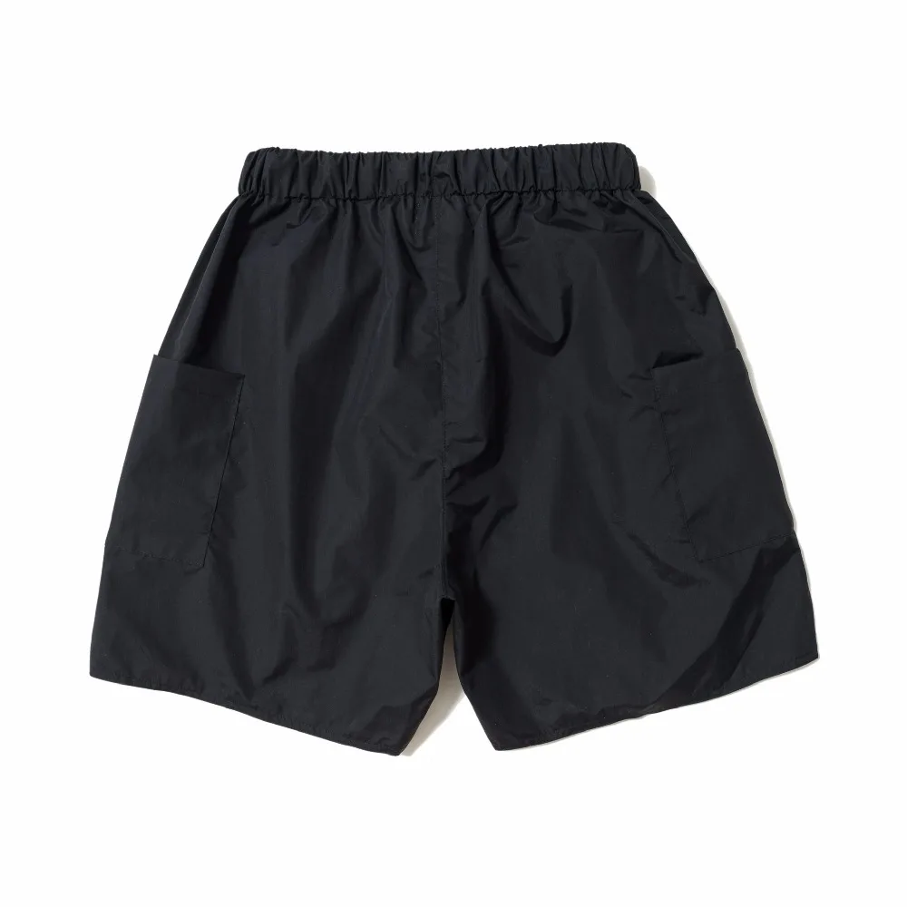 

19ss Latest Justin Bieber fog style Vintage Black Belted Shorts HipHop Loose Cotton Sweat Shorts Streetwear Fashion Cotton S-XL
