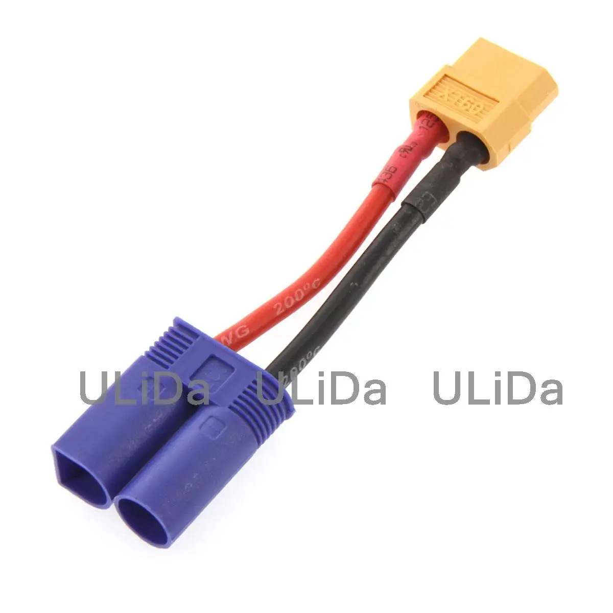 RC XT60 Female To EC5 Male зарядное устройство адаптер свинца для автомобиля лодки Lipo