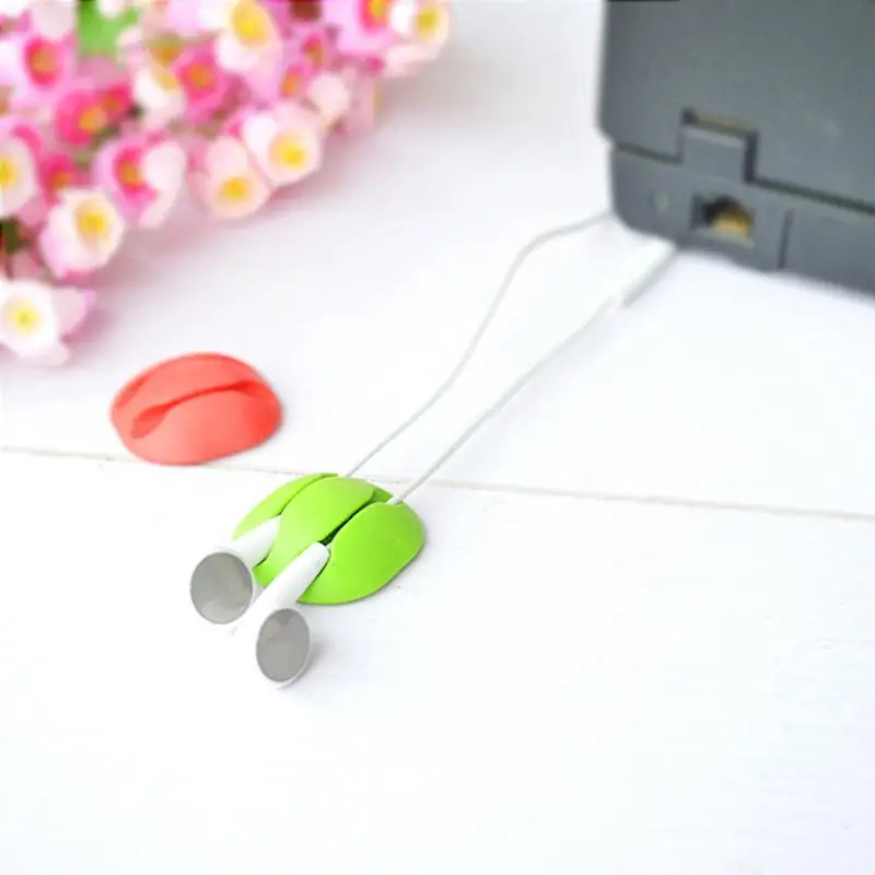 6 шт./партия, USB кабель, кабель для мыши, зажим для кабеля, настольный держатель для провода, зажим для фиксации линии, настольный автомобильный органайзер для хранения