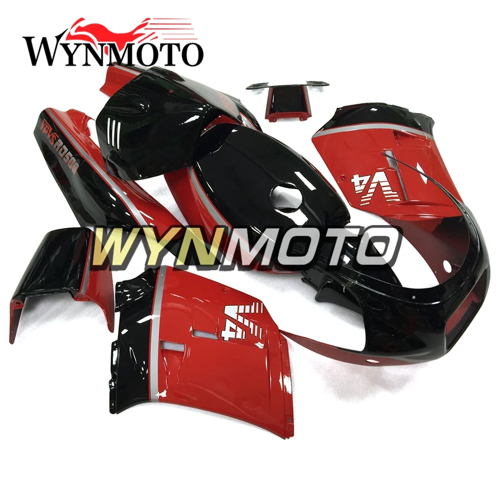 

Complete Fairings Kit For Yamaha RZV500 1985 85 Year Injection ABS Plastics Frames Full Panels Fairings Motorbike Black Red New
