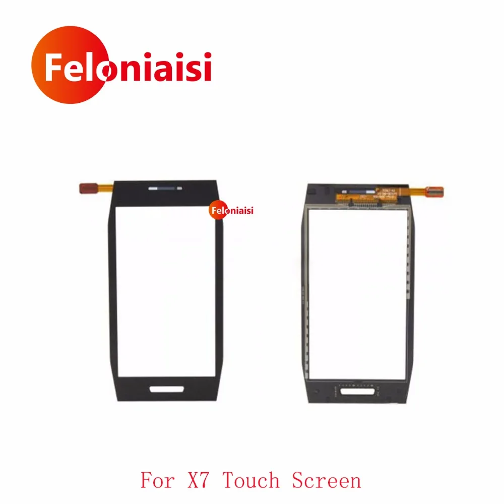 High Quality 4.0&quot For Nokia X7 X7-00 Touch Screen Digitizer Sensor Outer Front Glass Lens Panel Black Free Shipping | Мобильные