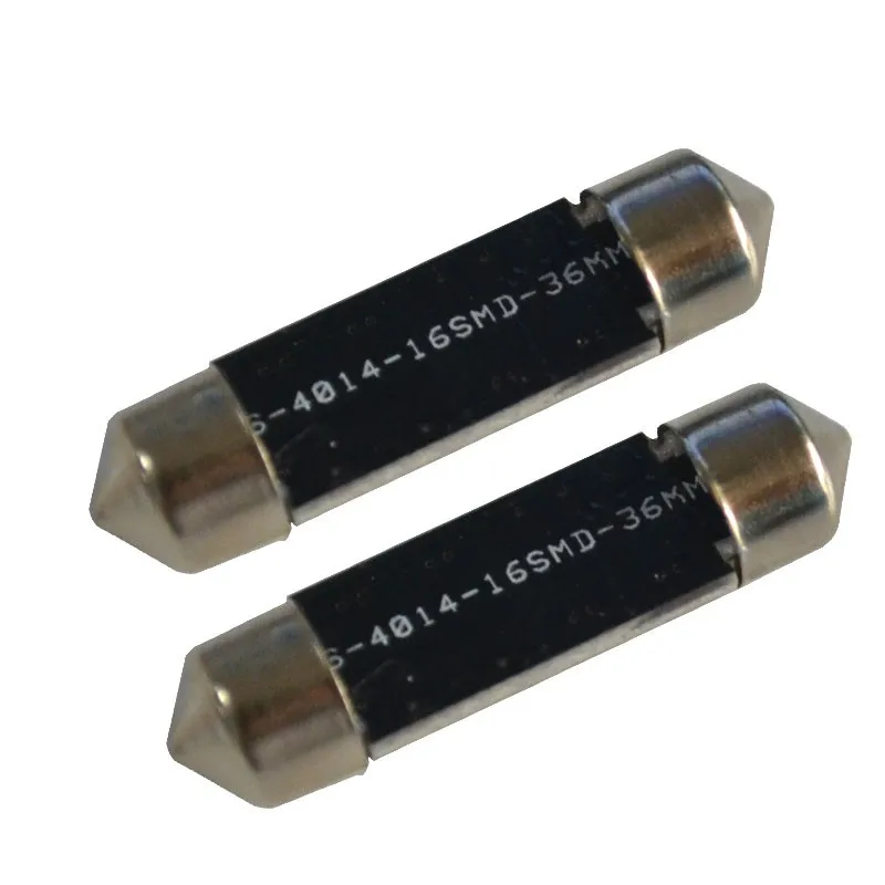 10cs Festoon 31 36 39 41 мм canbus светильник 70MA c5w 16 SMD led 4014 Автомобильный интерьер купольный