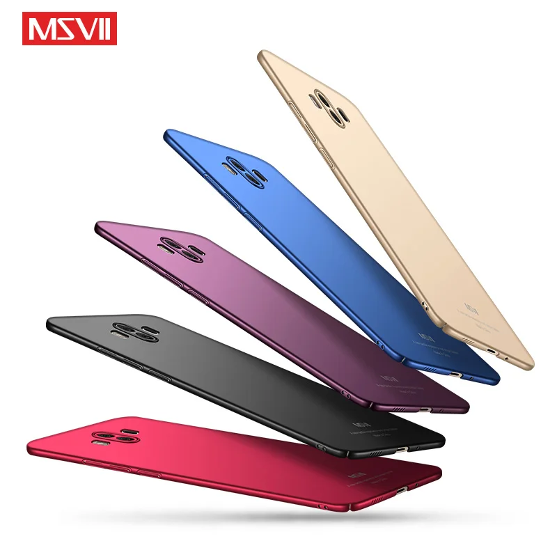 MSVII чехол для Huawei Mate 10 lite Роскошный Тонкий mate жесткий пластиковый huawei pro чехлы |