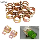 60 шт. Авто пружинный зажим для топливного масла водяные мотыги трубный зажим крепеж 6 размеров