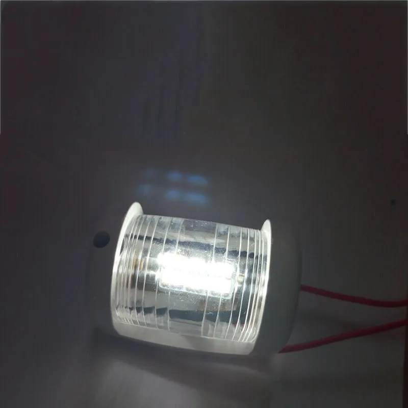 

12V Marine Boat Yacht LED Navigation Light White Masthead Light Bow Sailing Signal Lamp