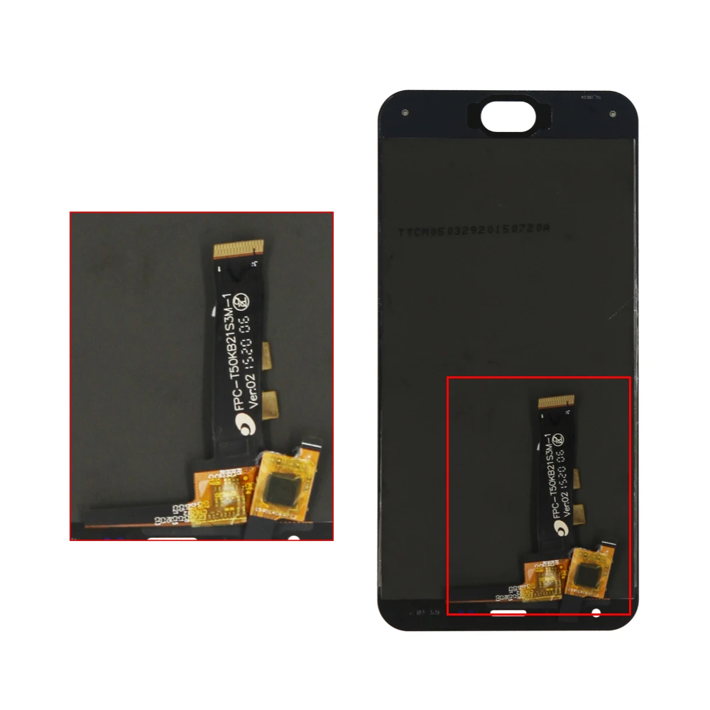 Reepanel For Meizu M2 mini LCD Display Touch Screen Digitizer assembly with frame for meizu meilan 2 mobile phone panel parts |