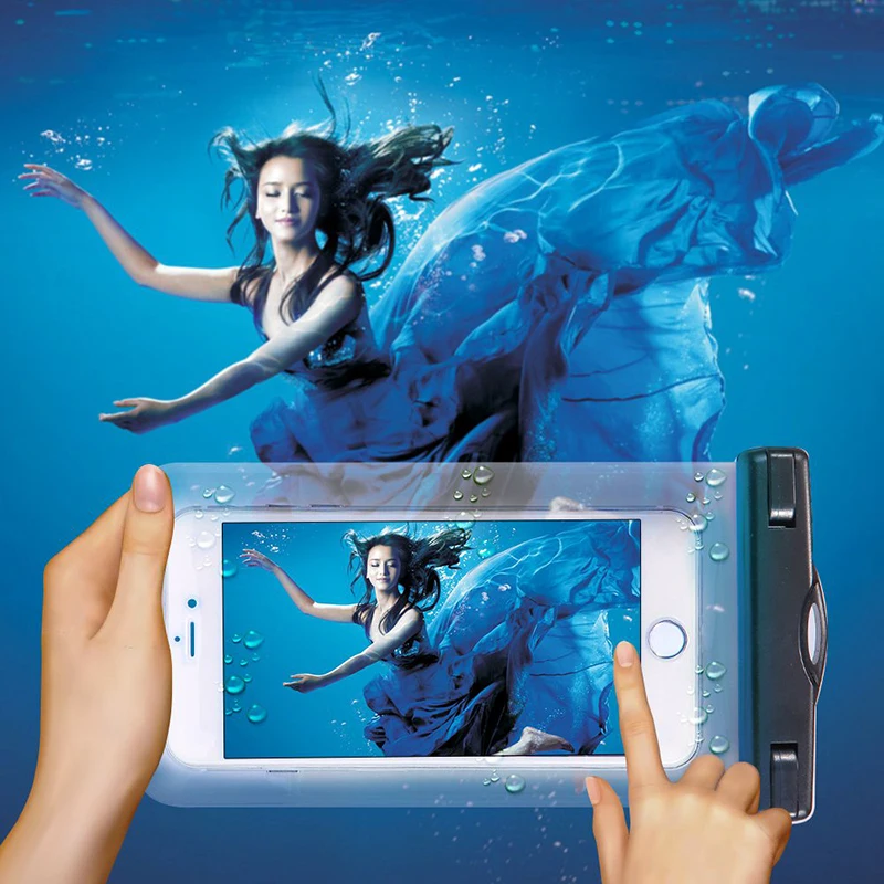 Универсальный подводный чехол для телефона Samsung Galaxy A9 2018/ Star Pro/A9s A920F | Мобильные