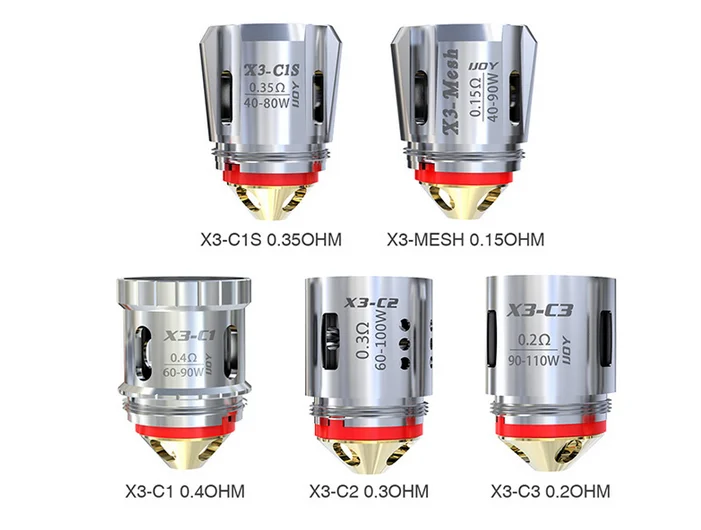 Горячая Оригинал 3 шт IJOY замена катушки для Катана/Капитан X3/Капитан X3S/мститель и