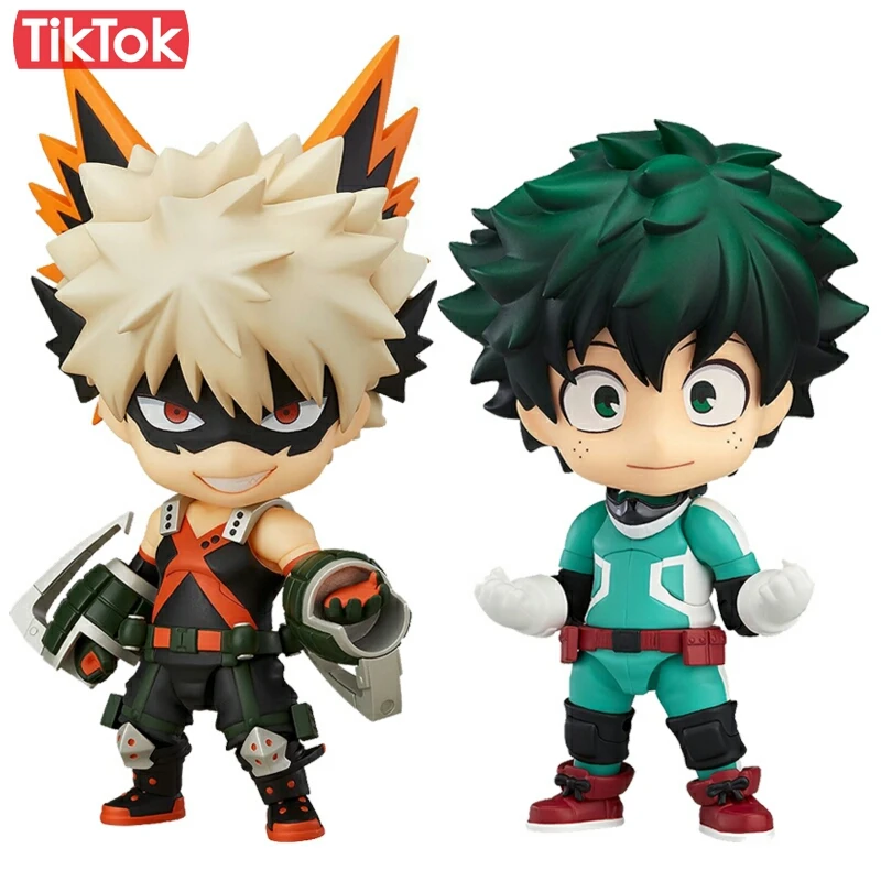 Nendoroid My Hero Academy Bakugo Katsuki 705 Midoriya izku 686 мультяшная игрушка фигурка Модель Кукла подарок