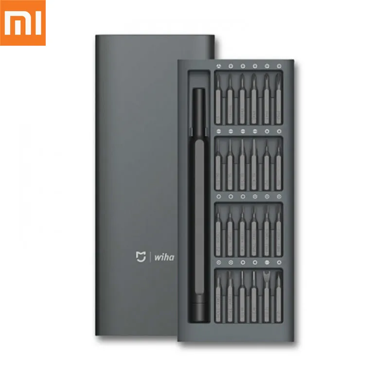 Набор отверток Xiaomi Mijia Wiha 24 в 1 комплект магнитных насадок для ежедневного