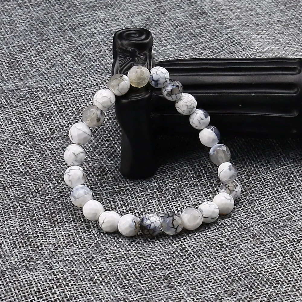 Браслет женский с круглым ремешком 8 мм | Украшения и аксессуары