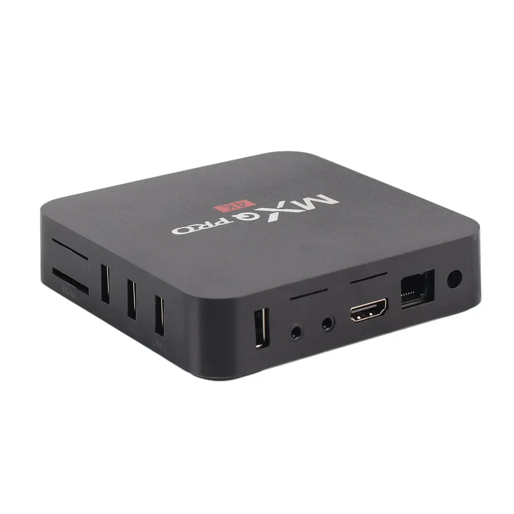S905W mxq Pro Android 7 1 tv Box Amlogic четырехъядерный 64 бит Ram Гб rom 8 4 K WiFi смарт медиаплеер с I8