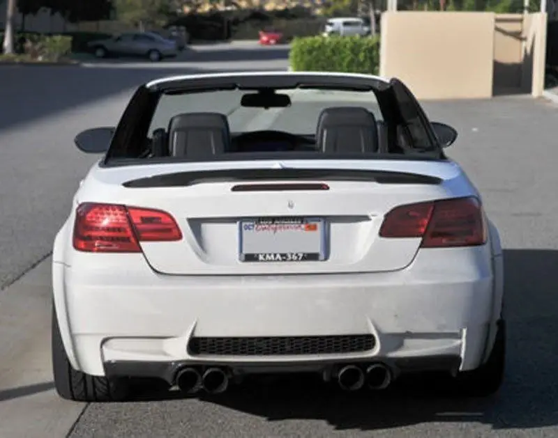 Спойлер для багажника из углеродного волокна BMW E93 335i 328i m3 2005 2011 p style|Спойлеры и