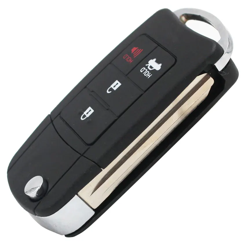 Модифицированный складной чехол-брелок с 4 кнопками чехол для дистанционного