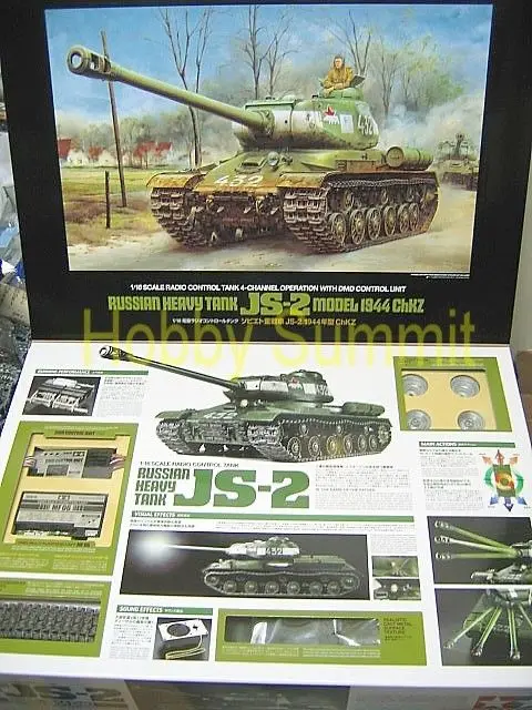 Тяжелый танк 56035 Tamiya 1/16 R/C Russian JS-2 вариант советский | Игрушки и хобби