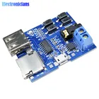 1 шт. TF-карта U-диск MP3 Плата декодера с форматом Micro USB-порт Расшифровка усилителей модуль аудиоплеера 3,7-5,5 В