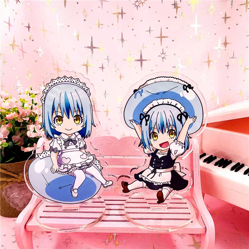 Аниме когда я перевоплотился в виде слизи маленькая милая акриловая модель на