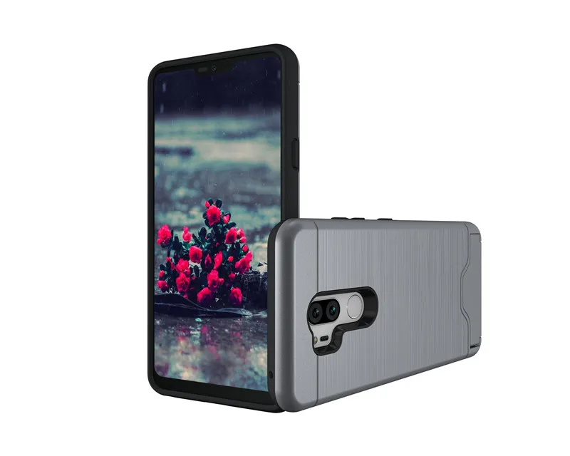 Подставка чехол для LG G7 ThinQ G710 подставки жесткий облегающий чехол для LG G6 с держатель для карт чехлы для телефонов сумки чехол s для LG G7 G 7 G 6