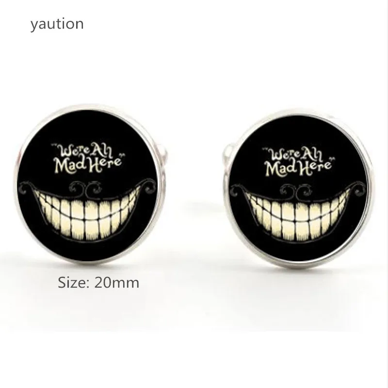 Мужские Запонки с серебристым/бронзовым покрытием 20 мм | Украшения и аксессуары