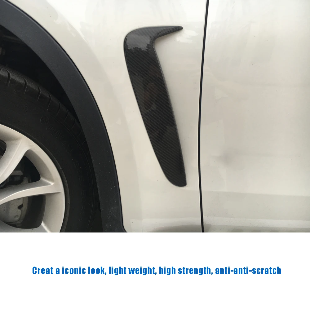 Переднее боковое крыло из углеродного волокна накладки на вентиляционное