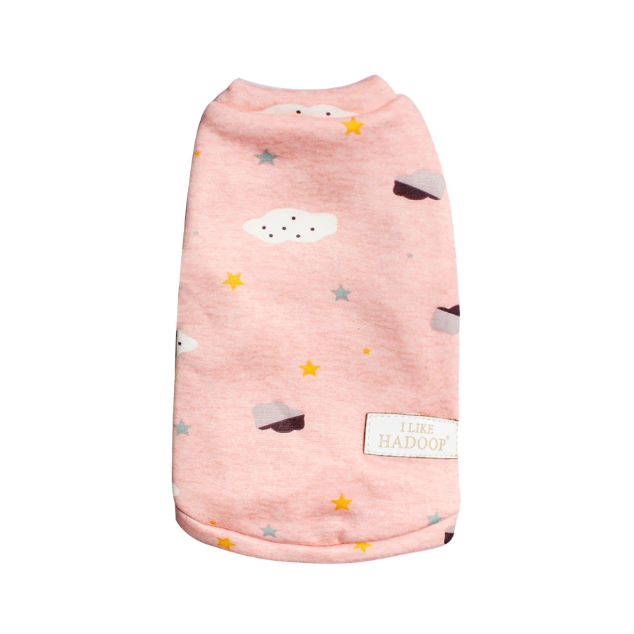 XS XL пальто с рисунком кота осенне зимняя одежда для домашних питомцев теплая