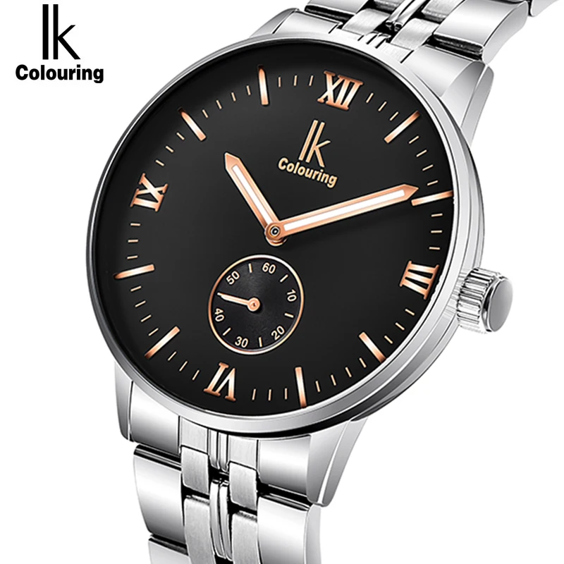 Мужские часы IK роскошные ведущей марки класса &quotлюкс&quot из нержавеющей стали 316L