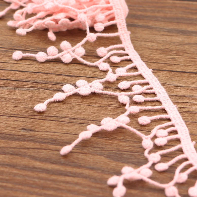 Кружевная атласная ткань с вышивкой по краю размер 5 см | Дом и сад