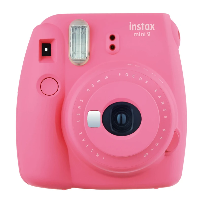 Fujifilm Instax Mini 9 моментальная фотография розовая пленка с розовым Фламинго С