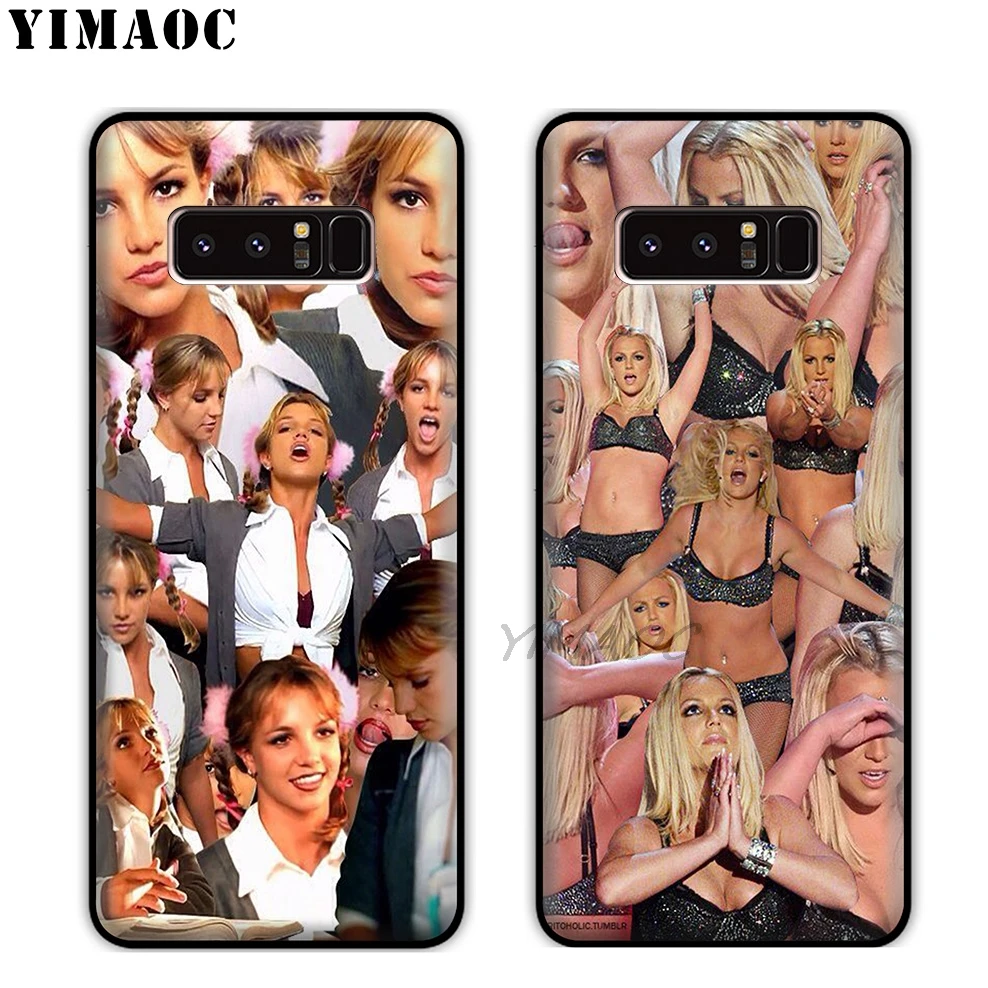 YIMAOC Бритни Спирс сладкий мягкий силиконовый чехол для samsung Galaxy A9 A8 A6 Plus 2018 A5 A3 2017 2016