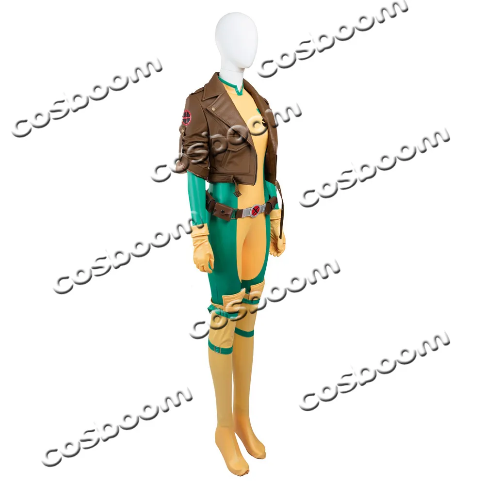 COSBOOM X-Men Rouge костюм на заказ для взрослых женщин костюмы Хэллоуин сексуальный