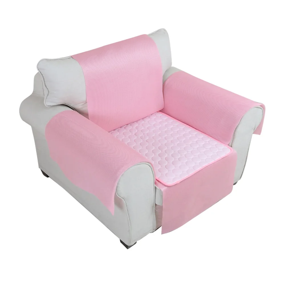 pink 1set Собака Чехлы диванов пледы подлокотника Коврик защитный чехол для мебели, для дивана Чехол протектор Подушка водостойкая классный коврик - Цвет: pink 1set
