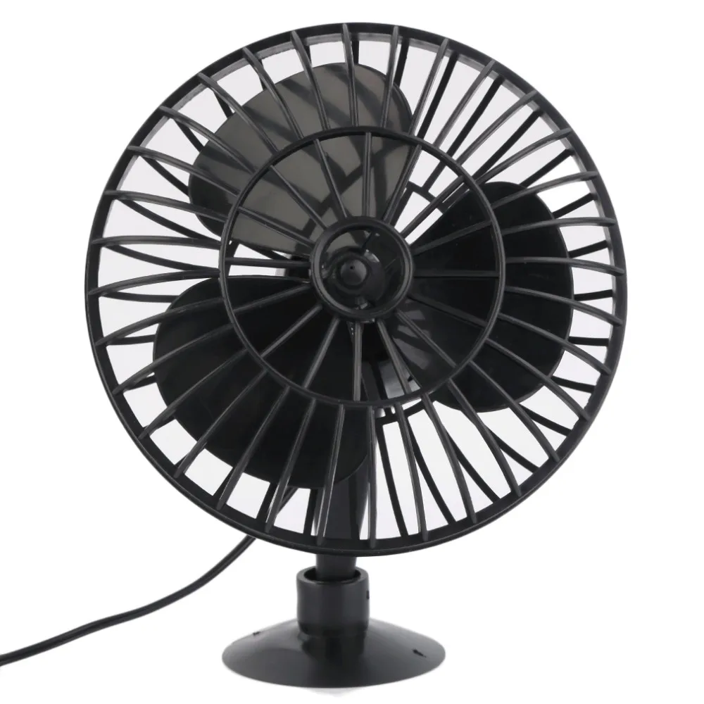 Летний 12 В Мощный мини автомобиль грузовик охлаждающий воздушный вентилятор автомобильный вентилятор на присоске 4 дюйма Горячая Распродажа