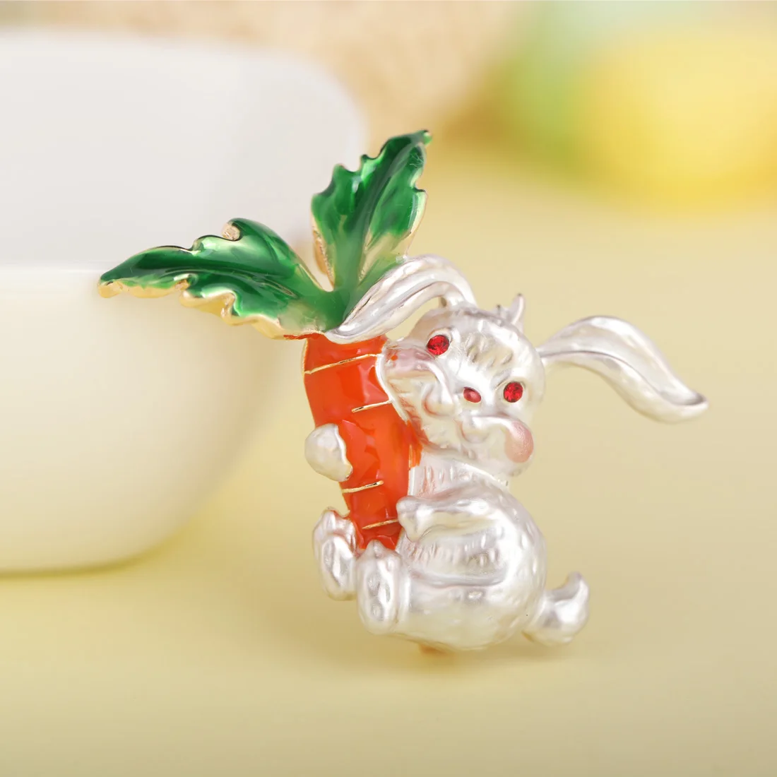 Детская Брошь в виде кролика | Украшения и аксессуары