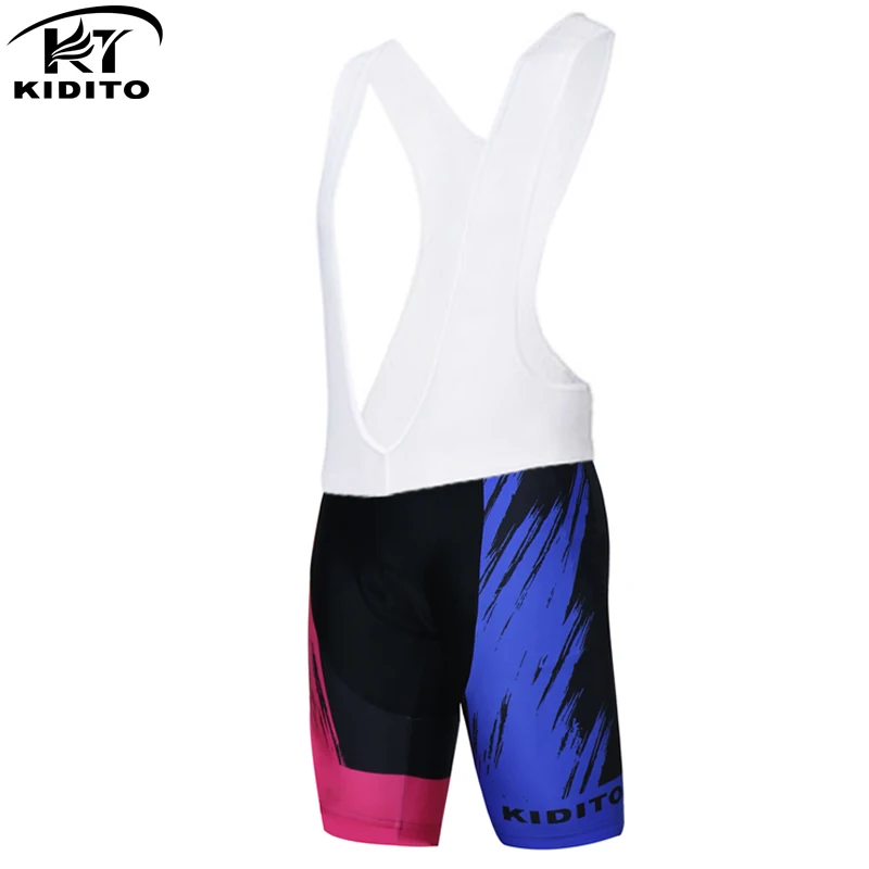 Bib Pants only KIDITOKT ударопрочный велошорты Спортивная одежда для велоспорта велошорты велотренажеры одежда для велоспорта с 3D гелевой подкладкой - Цвет: Bib Pants only