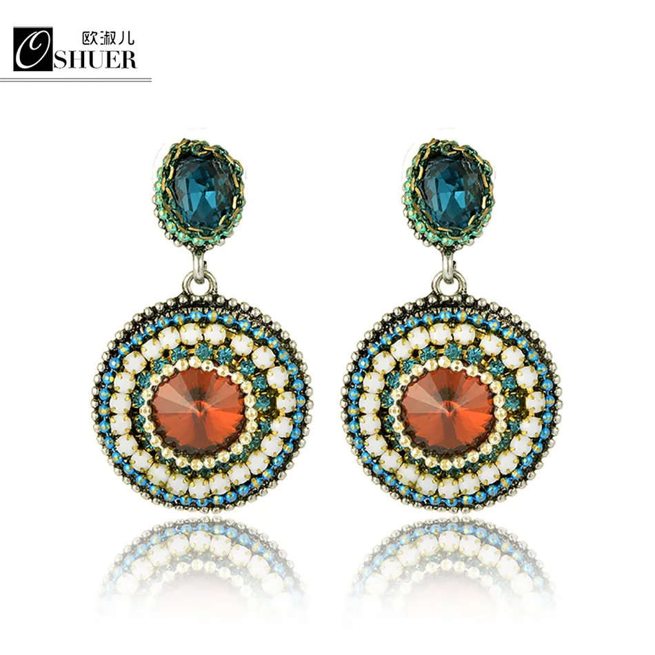 Новинка лидер продаж Винтажные Ювелирные изделия Лидер разноцветные Круглые