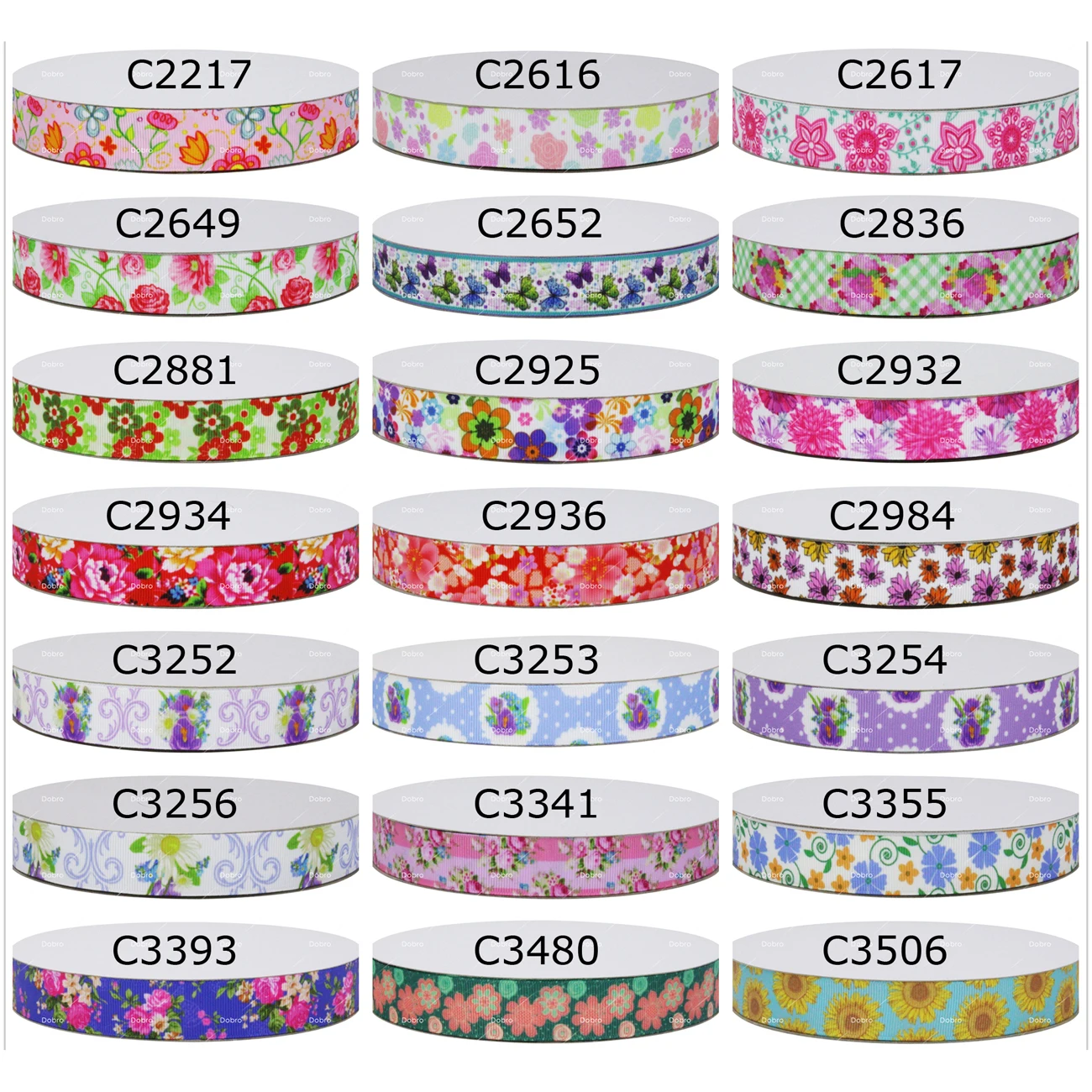 21 выбор 7/" 22 мм животных кошка лапой след печатных Grosgrain Ленты для волос DIY детские ремесло украшение партии подарочная упаковка