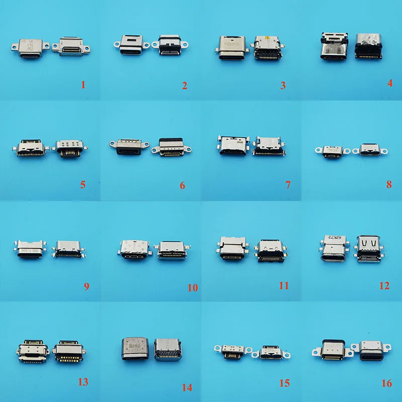 54 модель Micro 3 1 USB Type C мама женский разъем SMT DIP Тип для зарядки данных|Соединители| |