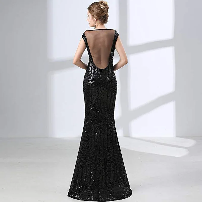 Сексуальное длинное платье с открытой спиной новое v образным вырезом и