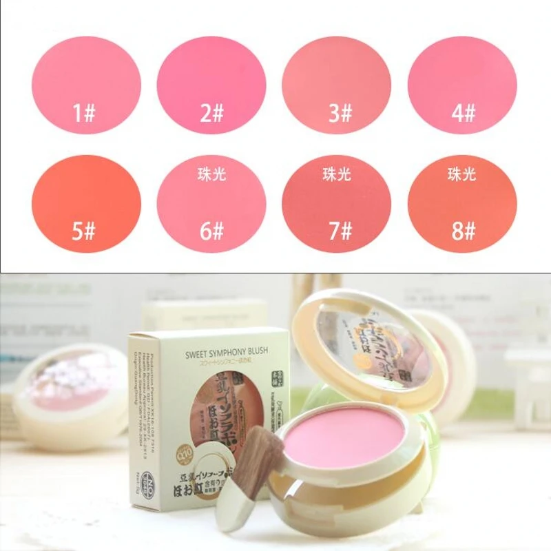 Оптовая продажа 1 шт./лот LIDEAL соевое молоко бульон монохромный румяна розовый