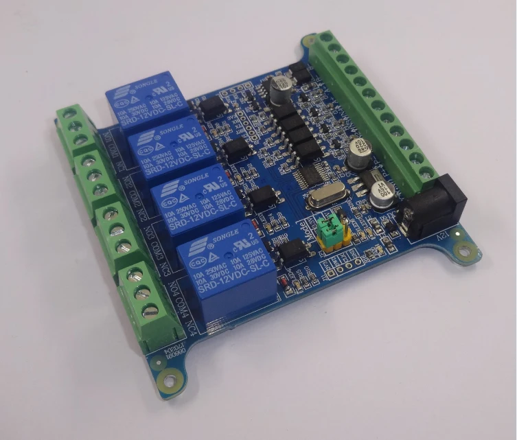 Modbus RTU 4 релейный модуль RS485 2 4G беспроводной|4 relay|module relayrelay module |
