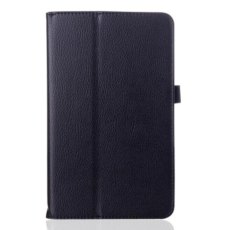 Book Style Litchi Grain 2 Folding Stand Leather Flip Cover Case For Samsung Galaxy Tab 4 8.0 T330 T331 T335 Tablet | Компьютеры и офис