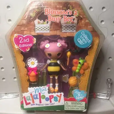 Лиловый Новые игрушки Мини Lalaloopsy Кукла Коллекция модная фигурка игрушки куклы для детей девочки рождественские подарки - Цвет: Лиловый