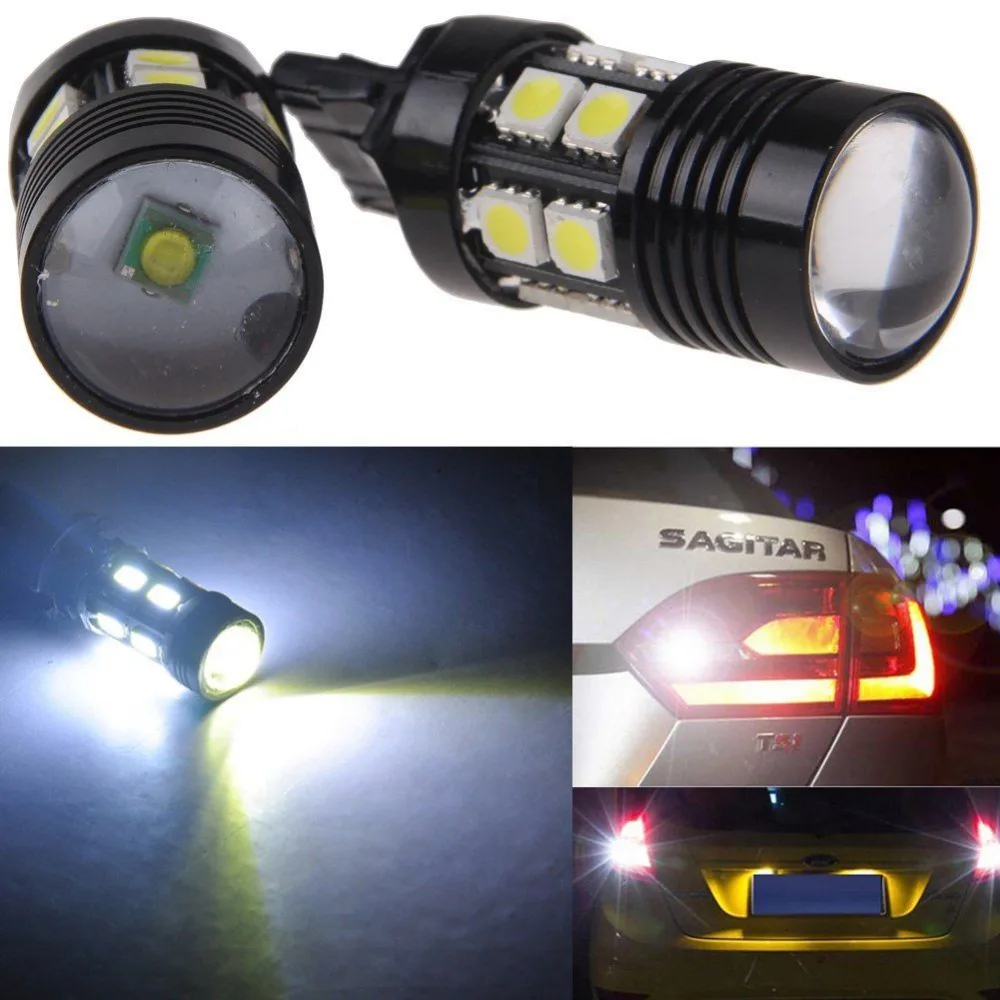 10 Вт высокой мощности Мощность белый яркий R5 12-SMD светодиодный резервный Фары