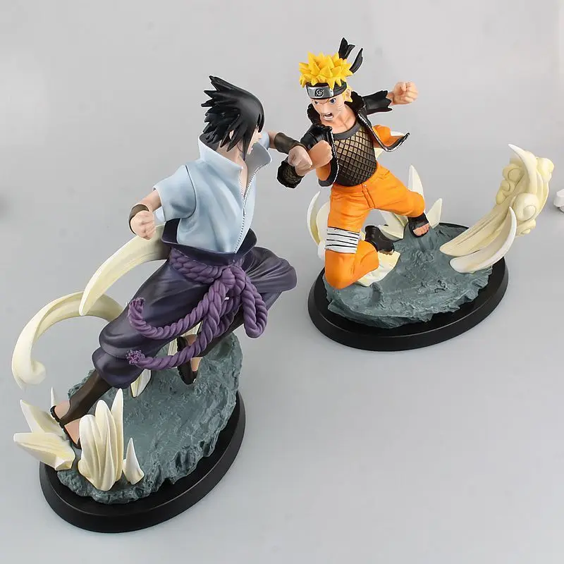 Huong аниме 27 см TSUME Наруто Саскэ Утиха Edizione Limitata Statua ПВХ фигурка в Resina Collezione