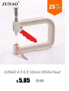 JUNAO, высокое качество, 3, 4, 6, 8, 10, 12, 16, 18, 20, 25 мм, круглые белые жемчужные бусины без отверстий, свободный Бисер для одежды, украшение для скрапбукинга, стразы
