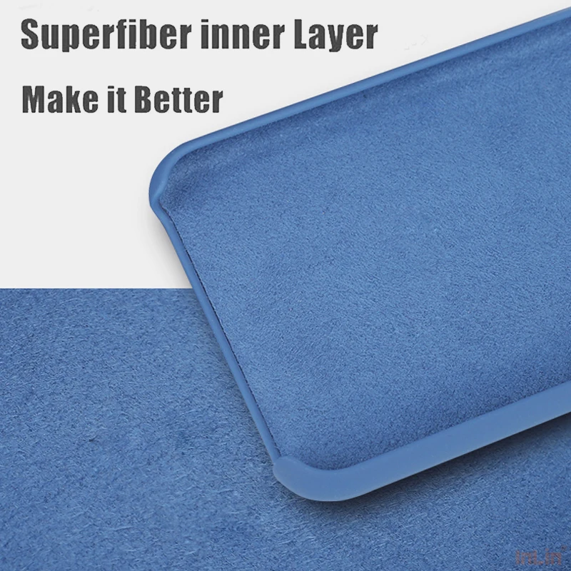 Роскошный оригинальный официальный силиконовый чехол с логотипом для iPhone 7 8 Plus