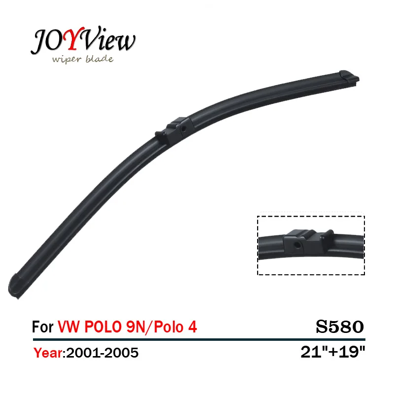S580 Размер дворников: 21 &quot+ 19&quot подходит для (VW) Volkswagen Polo 4 &amp POLO 9N Щетка