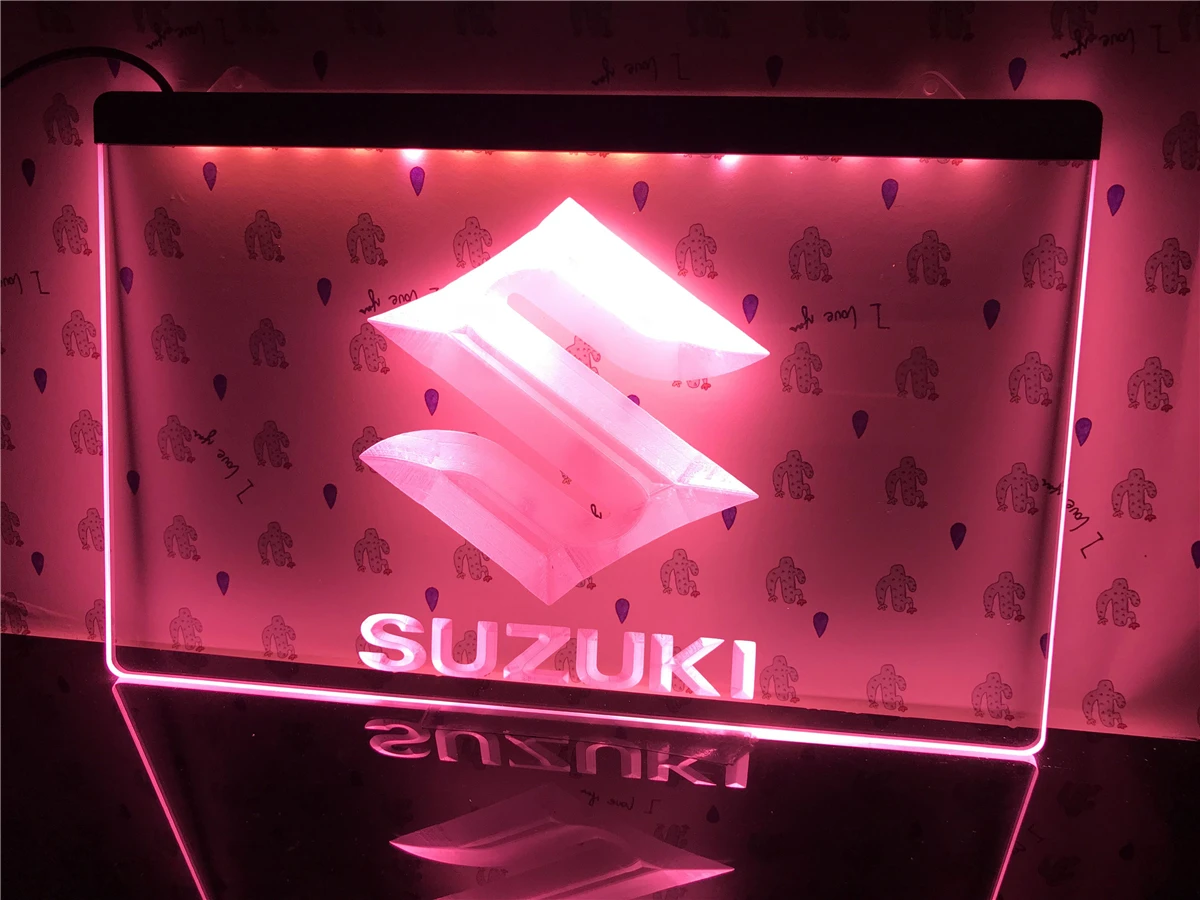 D194 Suzuki светильник световой знак|Таблички и знаки| |
