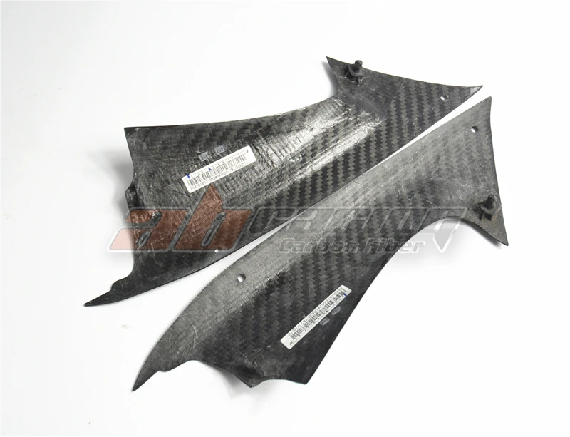 Впускной тире Панель воздуха кожух воздуховода обтекатель для Yamaha YZF R6 2008 09, 10, 11, 12, 13, 14, 15, полностью из углеродного волокна, твил